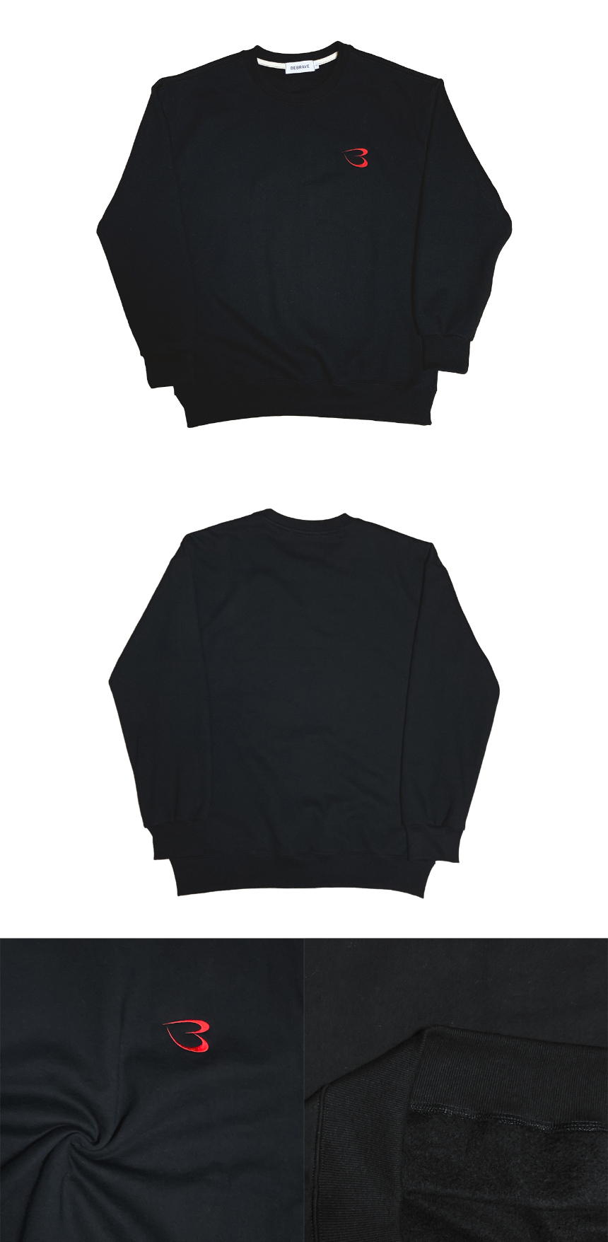 긴팔 티셔츠 그레이블루 색상 이미지-S1L11